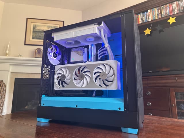 One of Naj's custom PC builds.